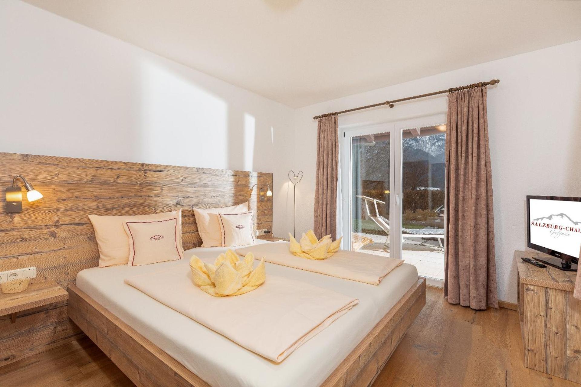Luxus Ferienhaus Salzburg Chalet Mit Pool, Sauna, Whirlpool, Kamin Grossgmain Exterior foto